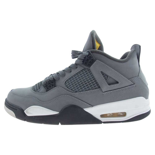 NIKE AIR JORDAN ナイキ ジョーダン 308497-007 4 Cool Grey クール グレー スニーカー グレー系 29.0cm【中古】