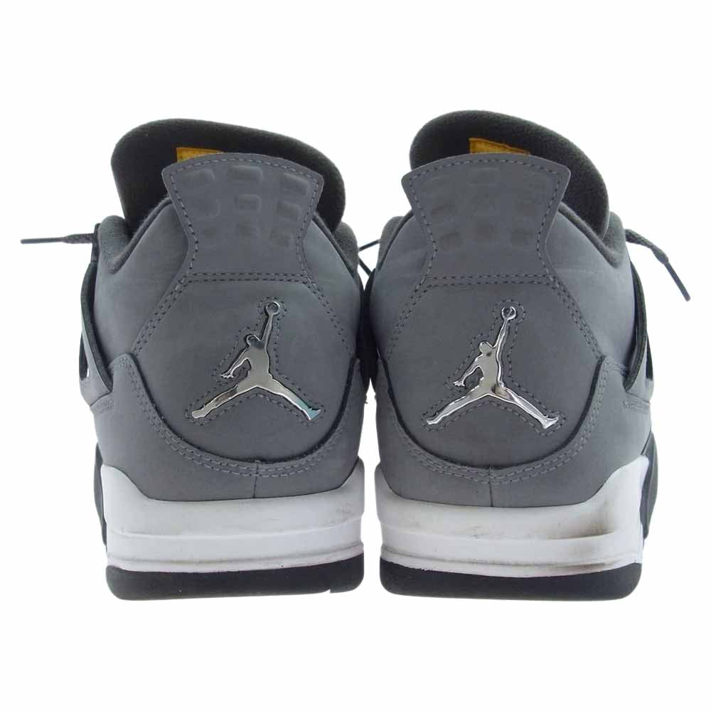 NIKE AIR JORDAN ナイキ ジョーダン 308497-007 4 Cool Grey クール グレー スニーカー グレー系 29.0cm【中古】