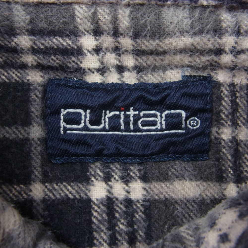 ピューリタン 90‘s ヴィンテージ チェック ネルシャツ 長袖 マルチカラー系【中古】