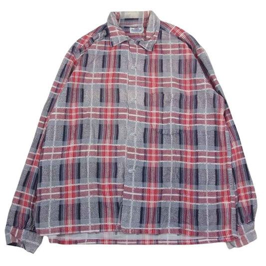 キャンパス ヴィンテージ 50s チェック オープンカラー シャツ マルチカラー系 L【中古】