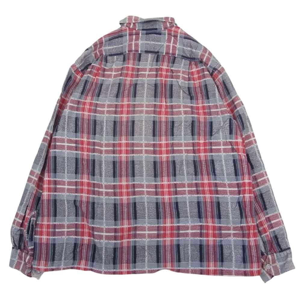 キャンパス ヴィンテージ 50s チェック オープンカラー シャツ マルチカラー系 L【中古】