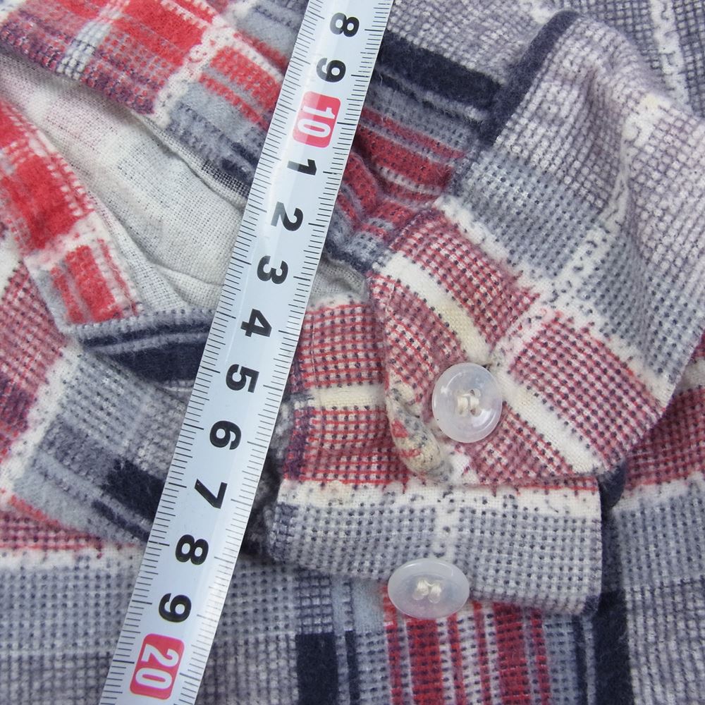 キャンパス ヴィンテージ 50s チェック オープンカラー シャツ マルチカラー系 L【中古】