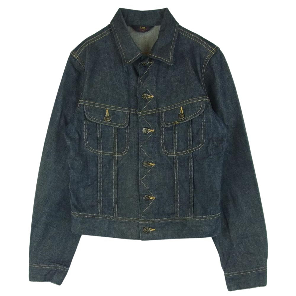 Lee リー 1411 三角タグ 復刻 デニム ジャケット ジージャン インディゴブルー系 S【中古】