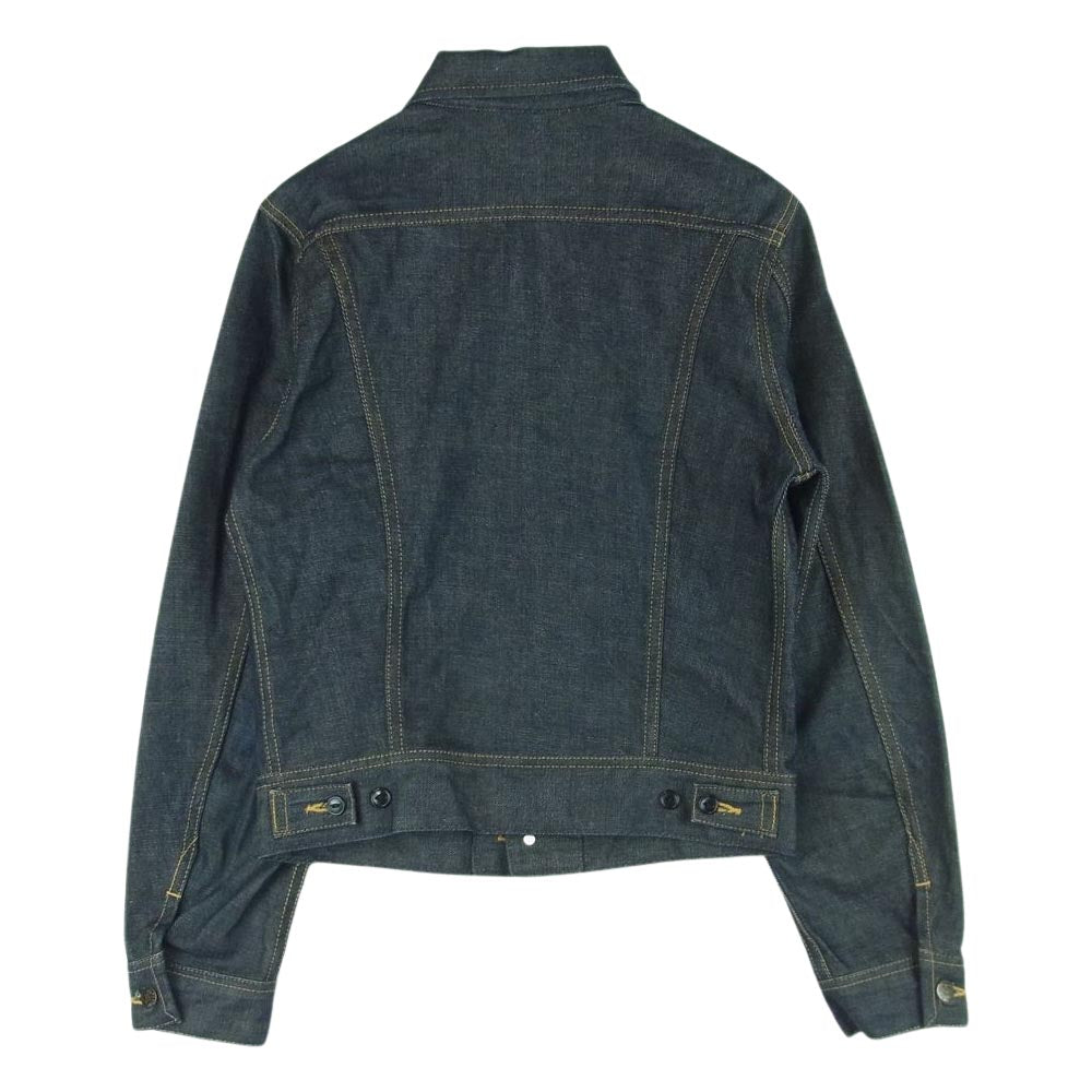 Lee リー 1411 三角タグ 復刻 デニム ジャケット ジージャン インディゴブルー系 S【中古】