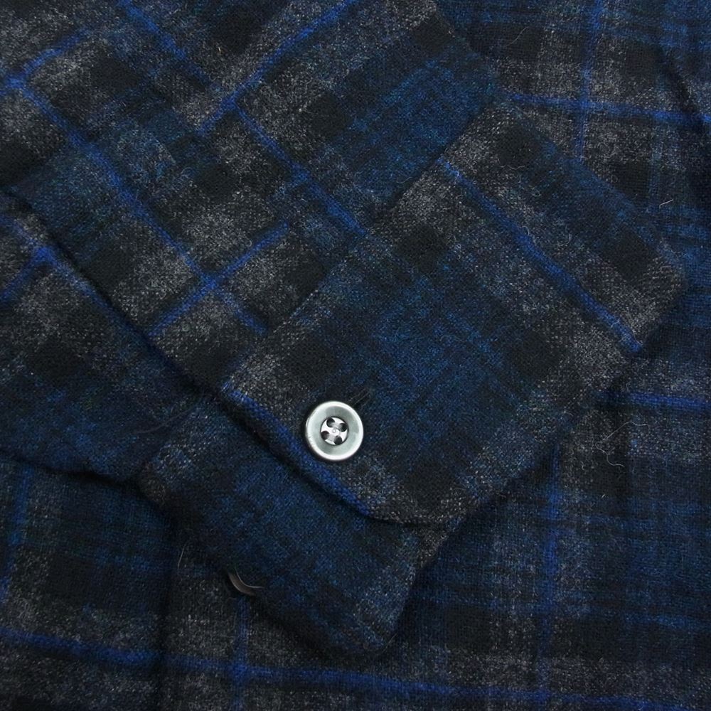 PENDLETON ペンドルトン ヴィンテージ 50s 60s WOOLEN MILLS PWMタグ ウール チェック 長袖 シャツ L【中古】