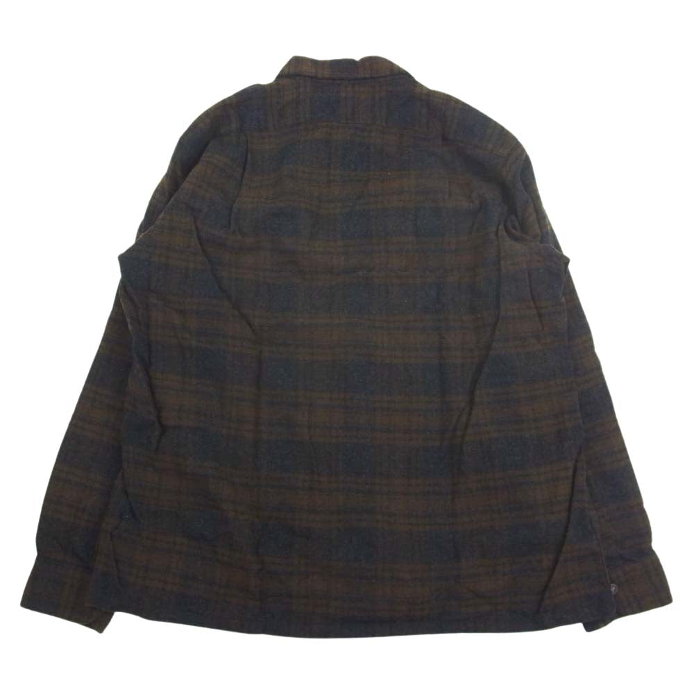 PENDLETON ペンドルトン ヴィンテージ 50s 60s WOOLEN MILLS PWMタグ ウール チェック 長袖 シャツ L【中古】