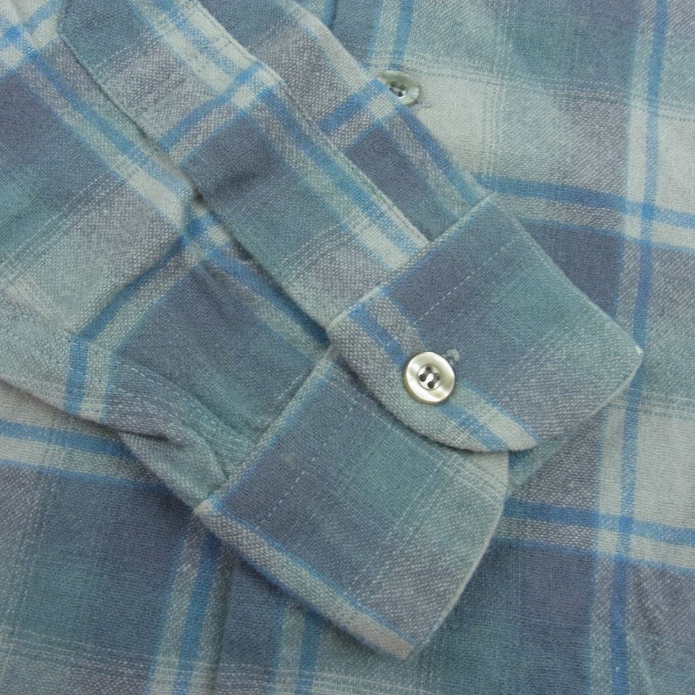 PENDLETON ペンドルトン ヴィンテージ 70s 80s USA製 WOOLEN MILLS PWMタグ ウール チェック 長袖 シャツ L【中古】