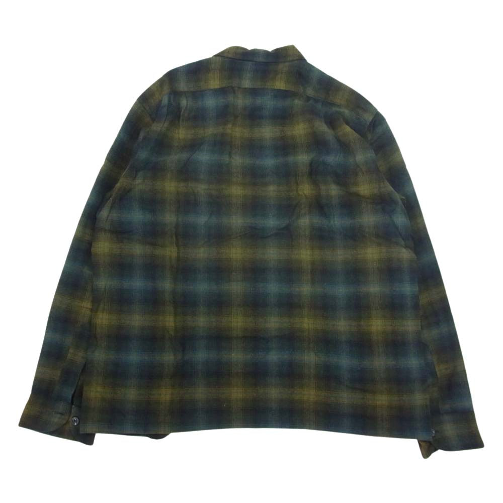 PENDLETON ペンドルトン ヴィンテージ 60s~70s PURE VIRGIN WOOL ウール チェック 長袖 ネルシャツ L【中古】