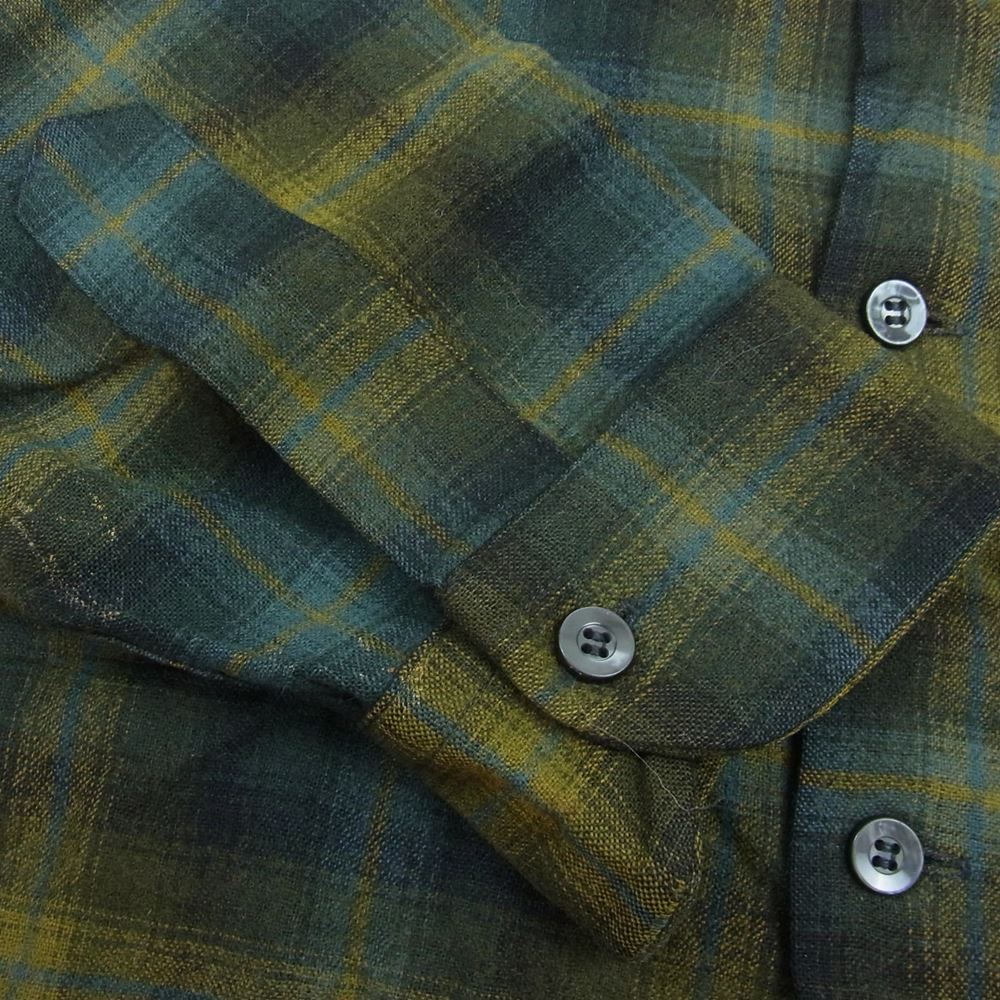 PENDLETON ペンドルトン ヴィンテージ 60s~70s PURE VIRGIN WOOL ウール チェック 長袖 ネルシャツ L【中古】