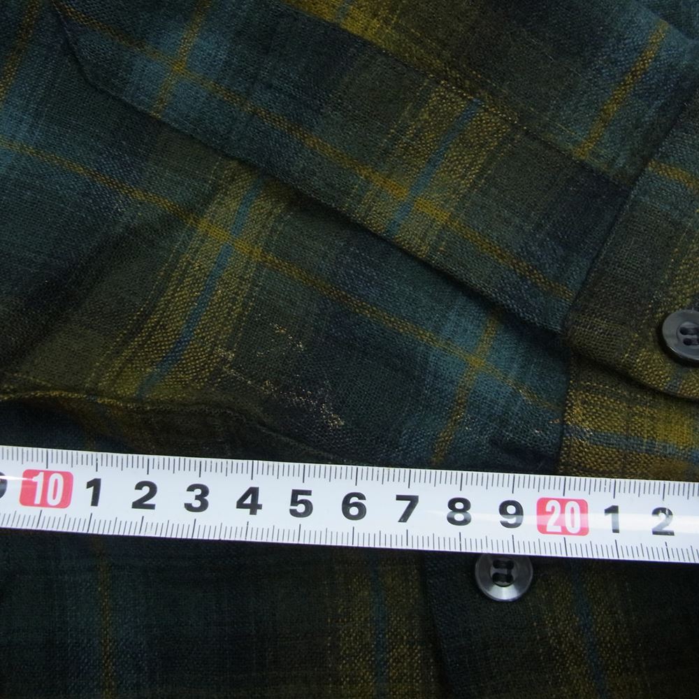 PENDLETON ペンドルトン ヴィンテージ 60s~70s PURE VIRGIN WOOL ウール チェック 長袖 ネルシャツ L【中古】