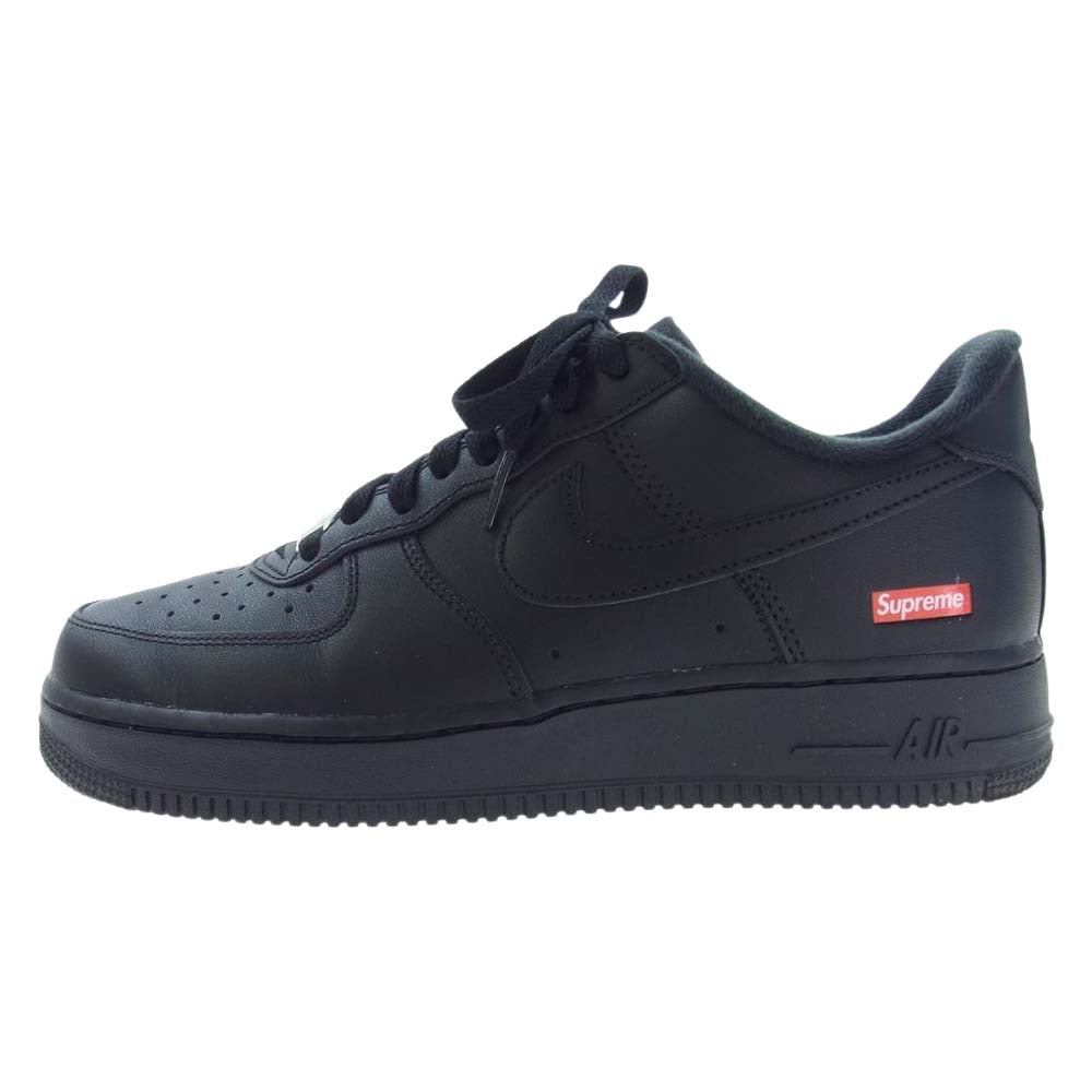 NIKE ナイキ  CU9225-001 Supreme Air Force 1 Low Black シュプリーム エアフォース1 ロー ブラック スニーカー ブラック系 26.0cm【美品】【中古】