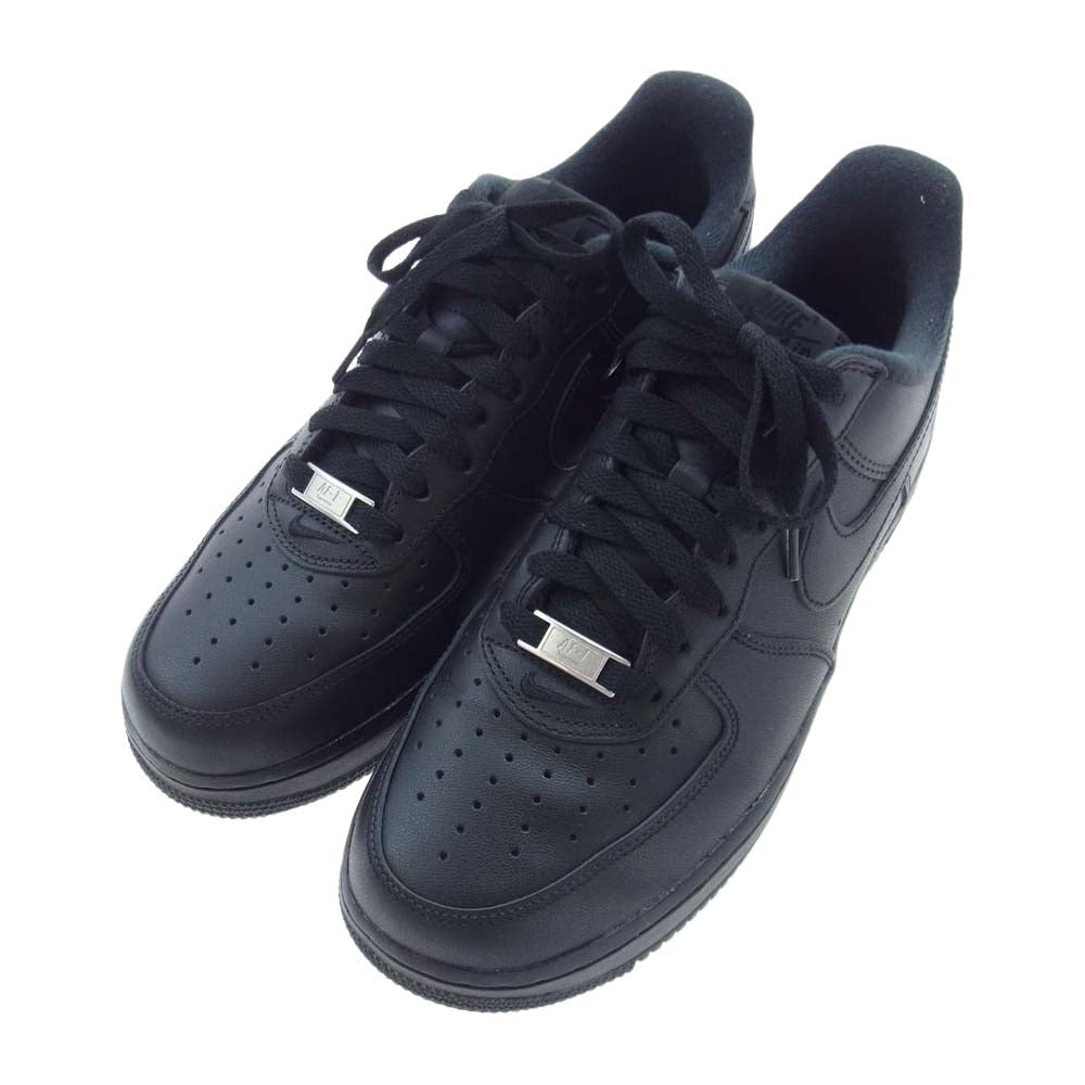 NIKE ナイキ  CU9225-001 Supreme Air Force 1 Low Black シュプリーム エアフォース1 ロー ブラック スニーカー ブラック系 26.0cm【美品】【中古】