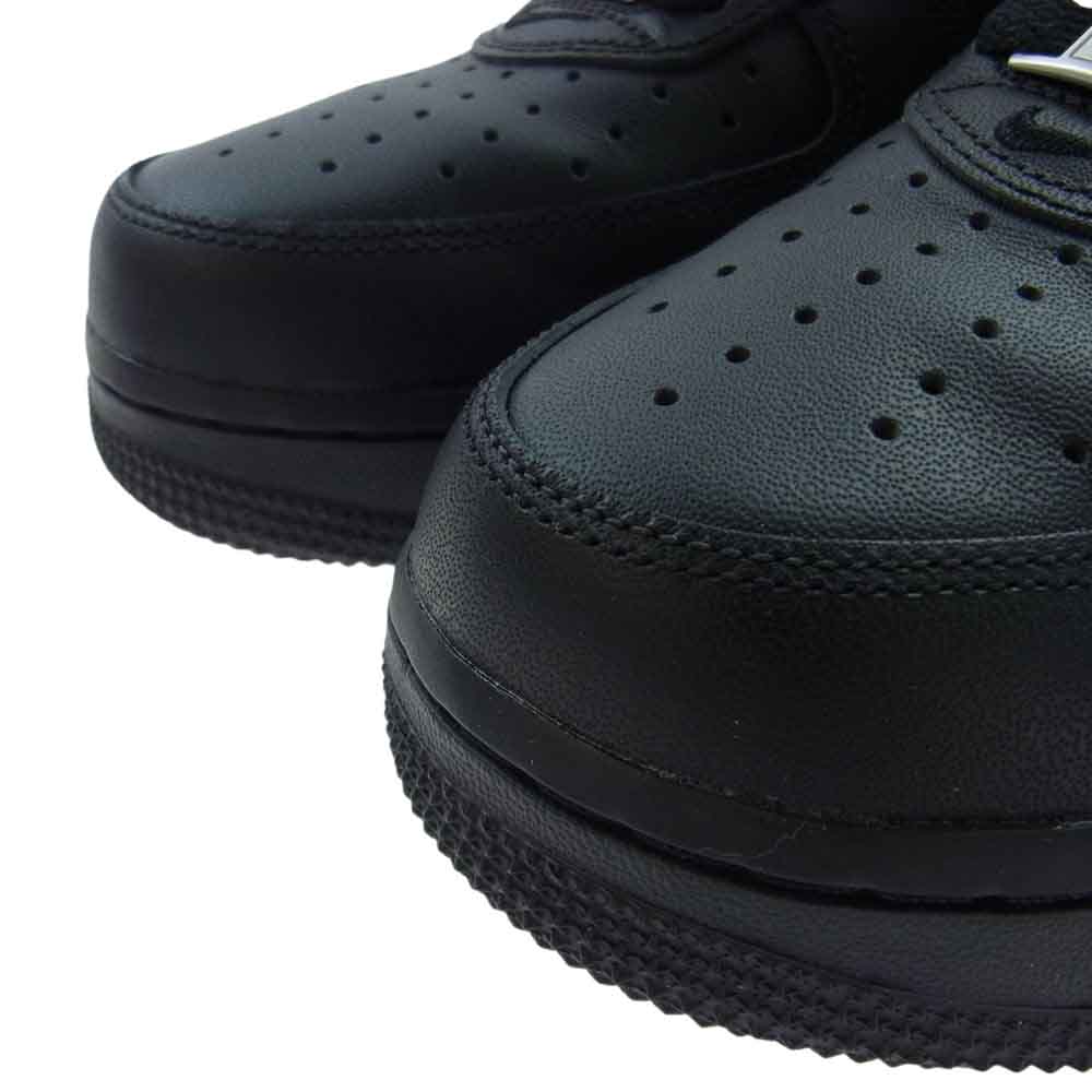 NIKE ナイキ  CU9225-001 Supreme Air Force 1 Low Black シュプリーム エアフォース1 ロー ブラック スニーカー ブラック系 26.0cm【美品】【中古】