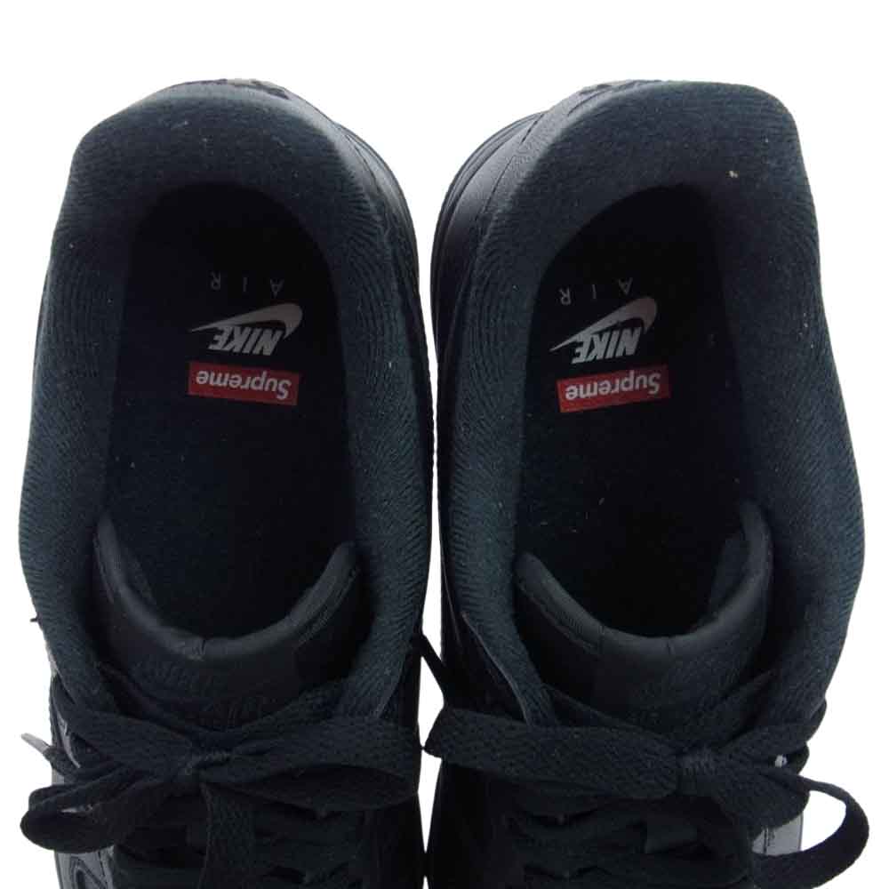 NIKE ナイキ  CU9225-001 Supreme Air Force 1 Low Black シュプリーム エアフォース1 ロー ブラック スニーカー ブラック系 26.0cm【美品】【中古】