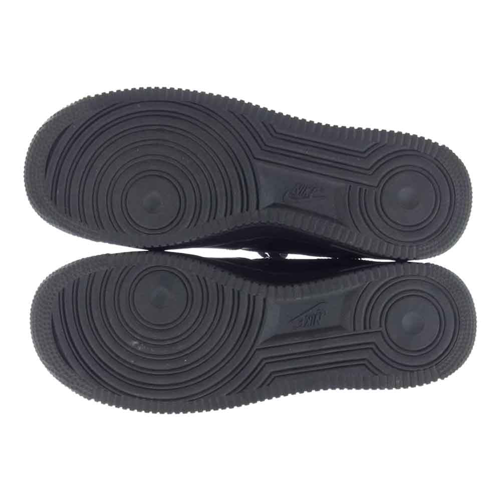 NIKE ナイキ  CU9225-001 Supreme Air Force 1 Low Black シュプリーム エアフォース1 ロー ブラック スニーカー ブラック系 26.0cm【美品】【中古】
