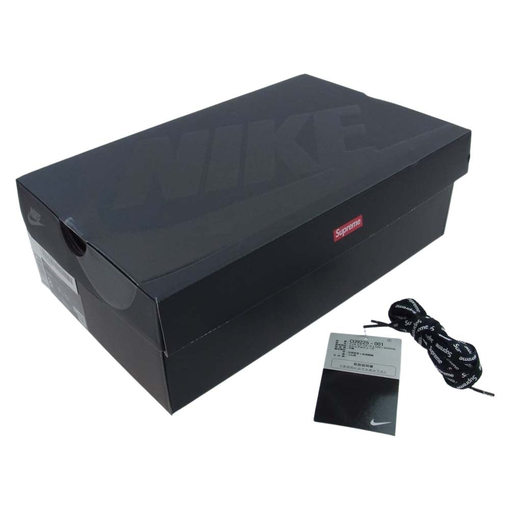 NIKE ナイキ  CU9225-001 Supreme Air Force 1 Low Black シュプリーム エアフォース1 ロー ブラック スニーカー ブラック系 26.0cm【美品】【中古】