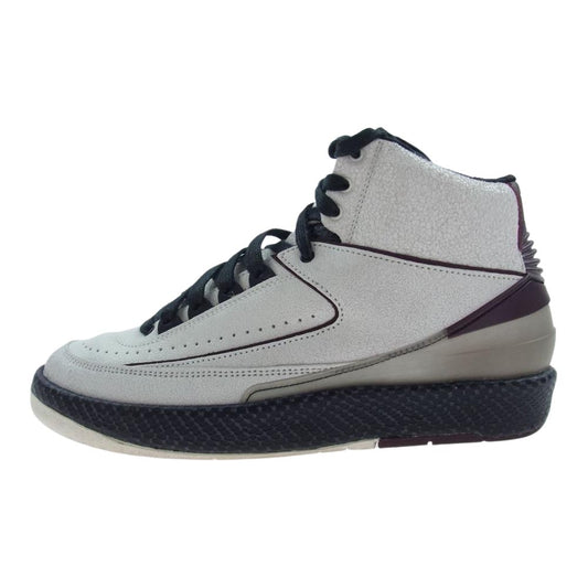 NIKE AIR JORDAN ナイキ ジョーダン DO7216-100 2 A Ma Maniere Airness/Sail and Burgundy アママニエール エアネス/セイル アンド バーガンディー スニーカー ホワイト系 26.0cm【中古】