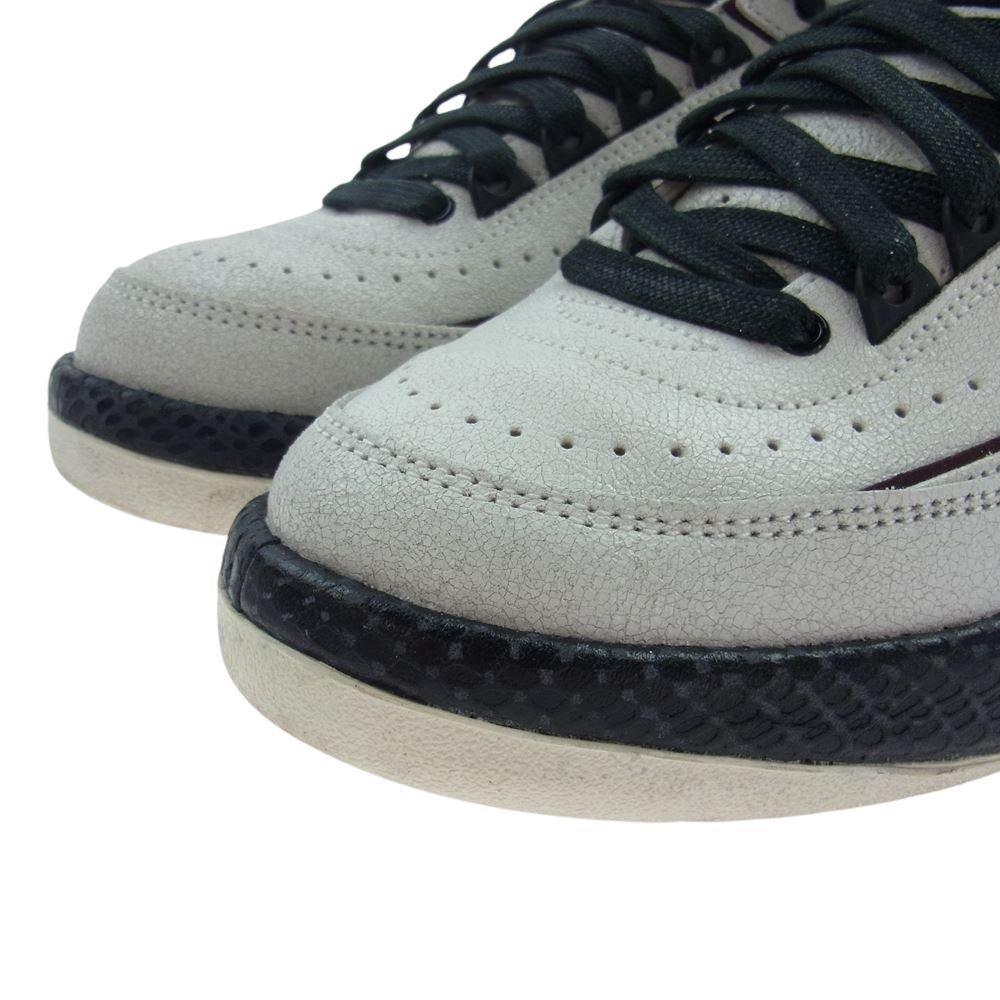 NIKE AIR JORDAN ナイキ ジョーダン DO7216-100 2 A Ma Maniere Airness/Sail and Burgundy アママニエール エアネス/セイル アンド バーガンディー スニーカー ホワイト系 26.0cm【中古】