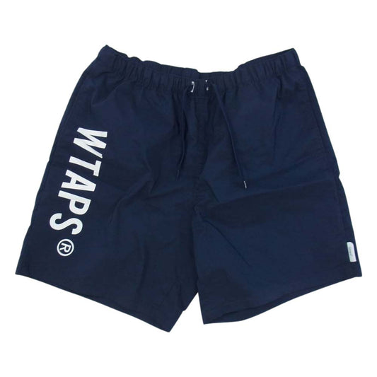 WTAPS ダブルタップス 23SS 231BRDT-PTM10  SHORTS CTPL. WEATHER. SIGN ショーツ ハーフ パンツ ネイビー系 01【美品】【中古】