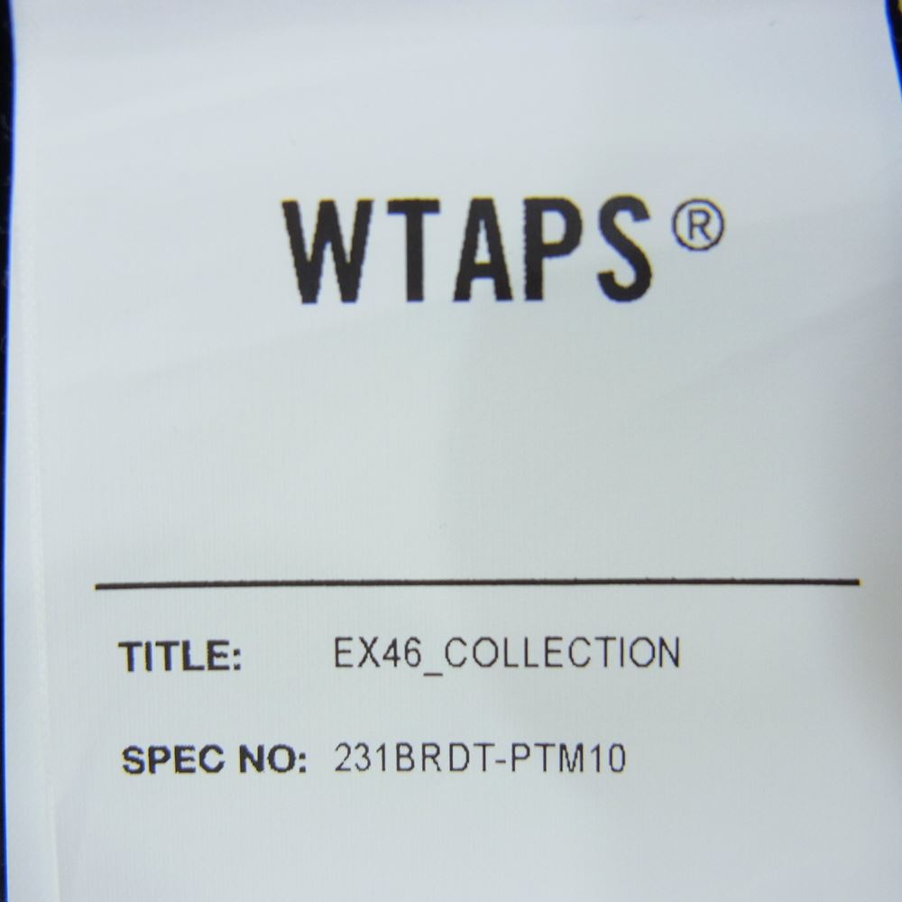 WTAPS ダブルタップス 23SS 231BRDT-PTM10  SHORTS CTPL. WEATHER. SIGN ショーツ ハーフ パンツ ネイビー系 01【美品】【中古】