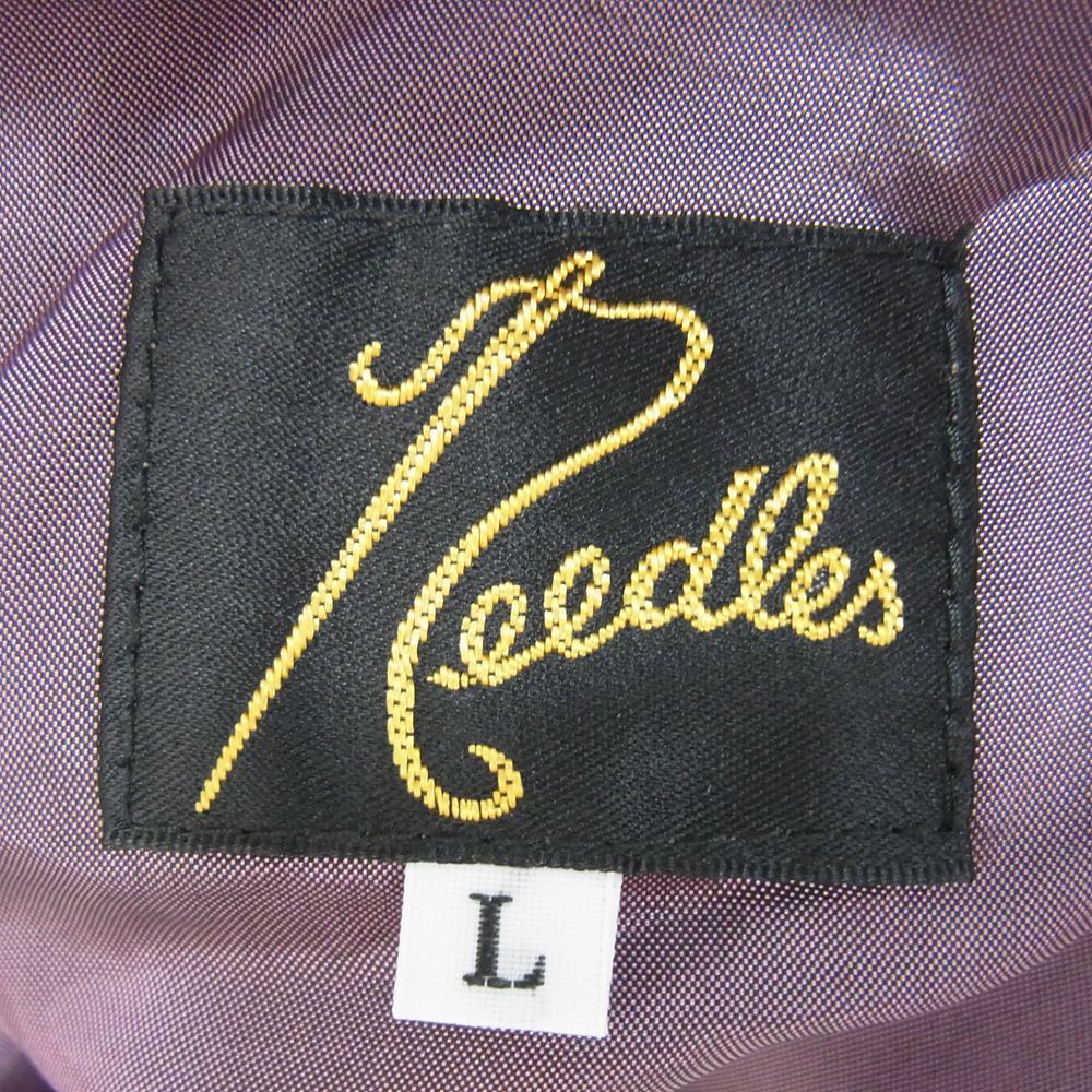 Needles ニードルス KP105 Basketball Short バスケットボール ショーツ ハーフ パンツ 総柄 ゴールド系 L【美品】【中古】