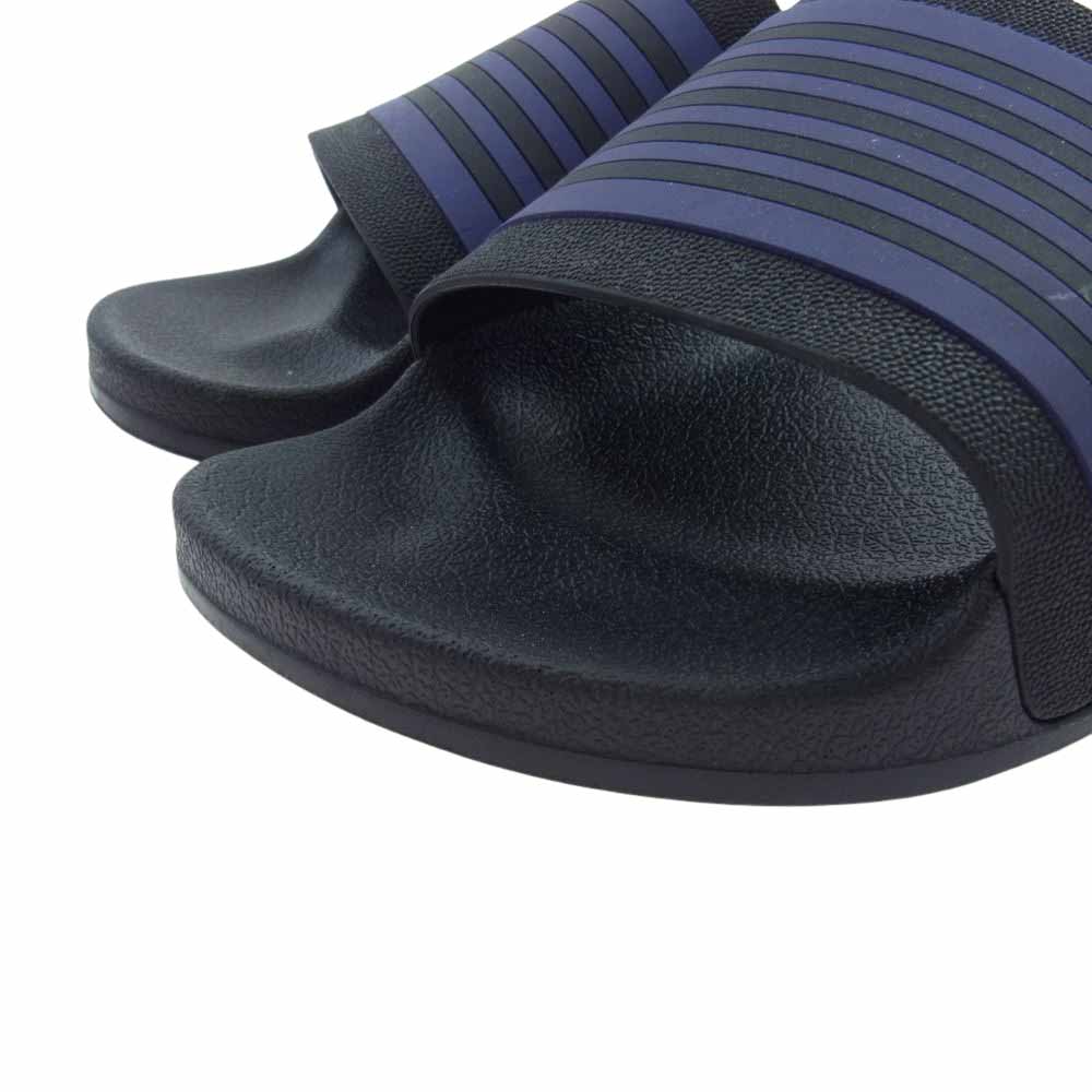 Needles ニードルス IN410 Shower Sandals Track Line トラックライン サンダル ブラック系 パープル系 42【中古】