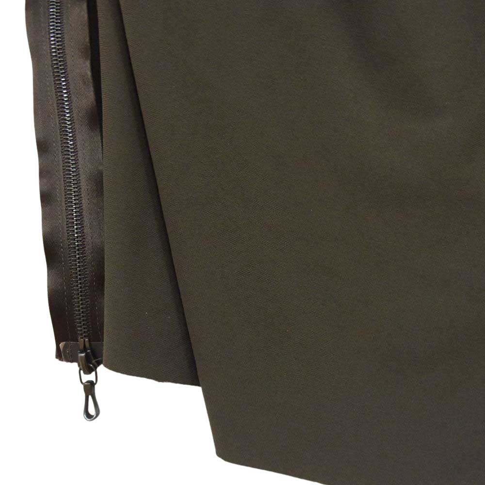 LANVIN ランバン W0-2027-1535-P6A 長袖 変形 ドレス ブラウン系 36【中古】