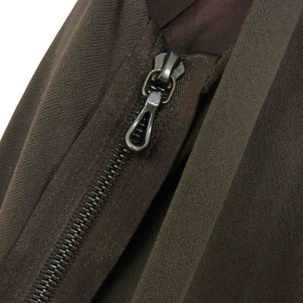 LANVIN ランバン W0-2027-1535-P6A 長袖 変形 ドレス ブラウン系 36【中古】