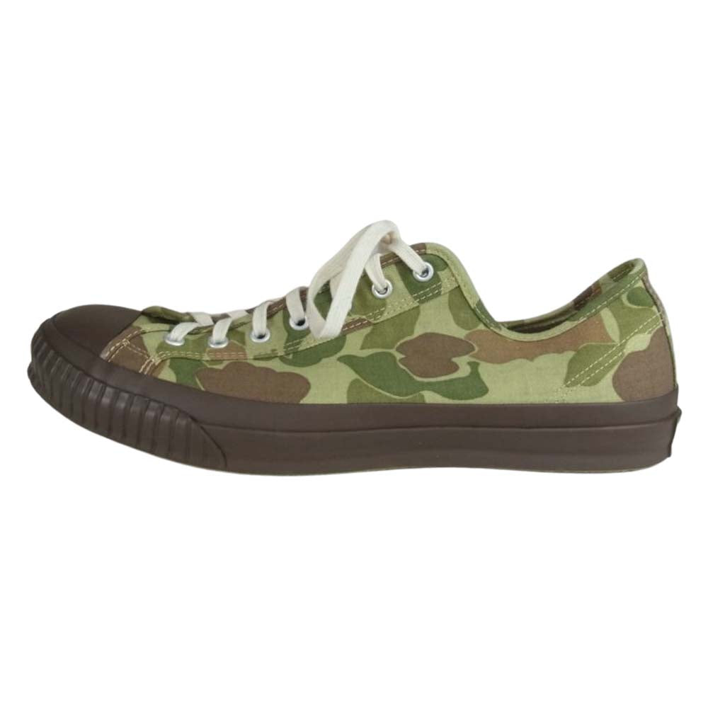 ジョン ロフグレン JLB Champion Sneakers USMC Camo チャンピオン スニーカー カーキ系 9.5【中古】