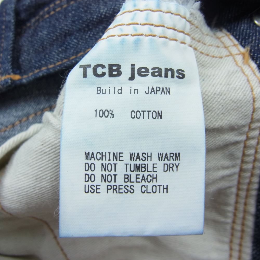 ティーシービー ジーンズ Good Luck Jeans 10オンス ライトオンス デニム パンツ インディゴブルー系 33【中古】
