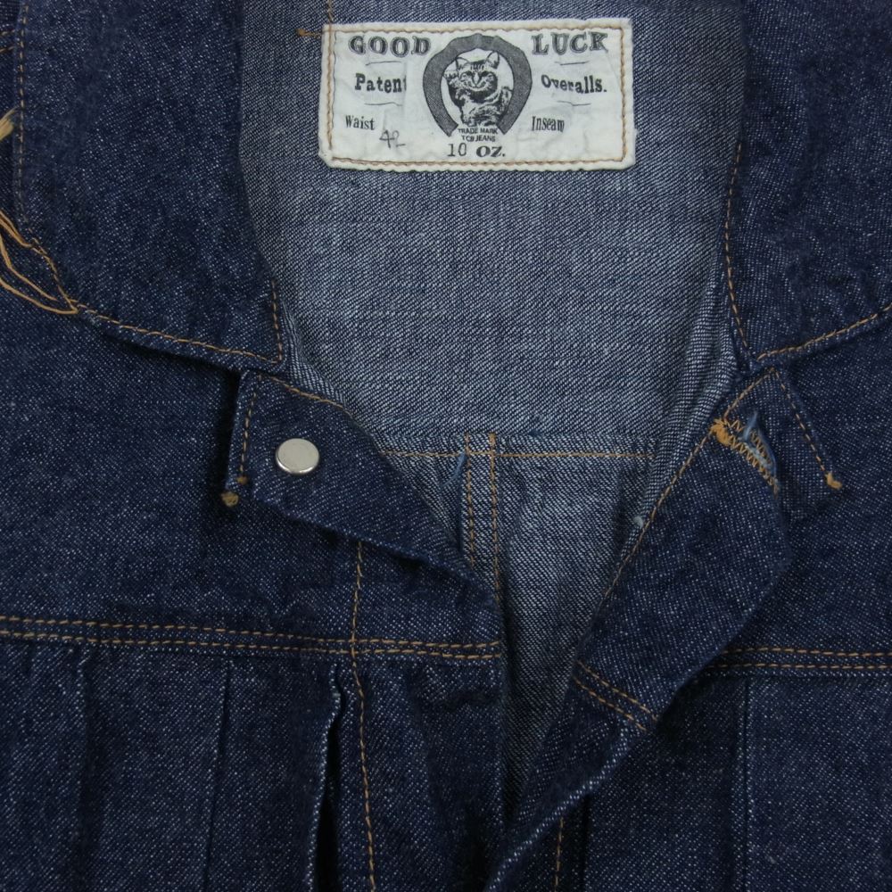ティーシービー ジーンズ Good Luck Jacket 10オンス ライトオンス デニム ジャケット インディゴブルー系 42【中古】