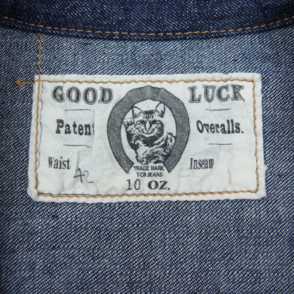 ティーシービー ジーンズ Good Luck Jacket 10オンス ライトオンス デニム ジャケット インディゴブルー系 42【中古】
