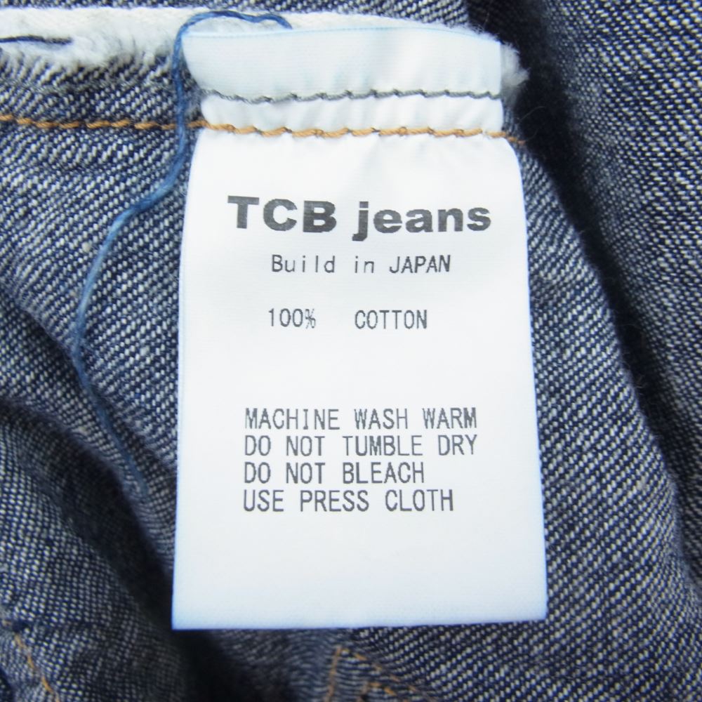 ティーシービー ジーンズ Good Luck Jacket 10オンス ライトオンス デニム ジャケット インディゴブルー系 42【中古】