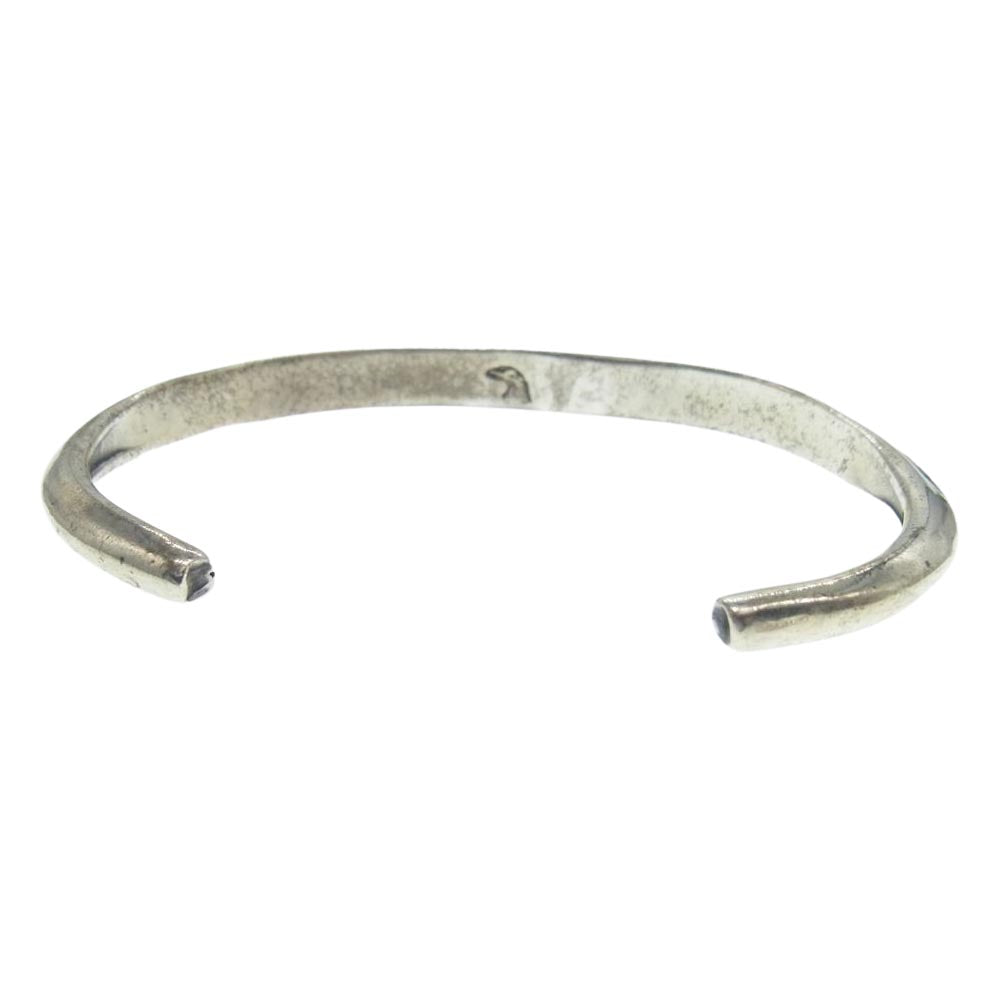 LARRY SMITH ラリースミス THIN TRIANGLE BANGLE BRACELET トライアングル バングル ブレスレット シルバー系【中古】