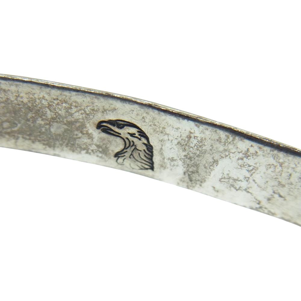 LARRY SMITH ラリースミス THIN TRIANGLE BANGLE BRACELET トライアングル バングル ブレスレット シルバー系【中古】