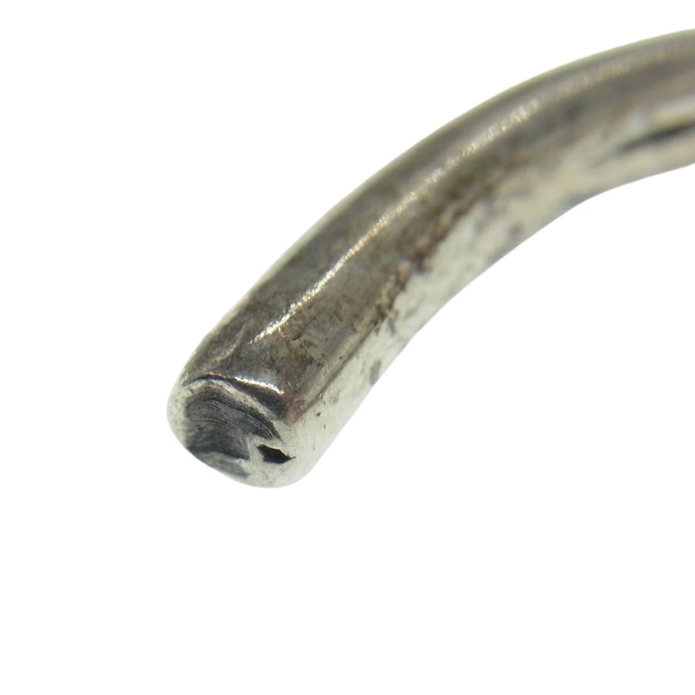 LARRY SMITH ラリースミス THIN TRIANGLE BANGLE BRACELET トライアングル バングル ブレスレット シルバー系【中古】