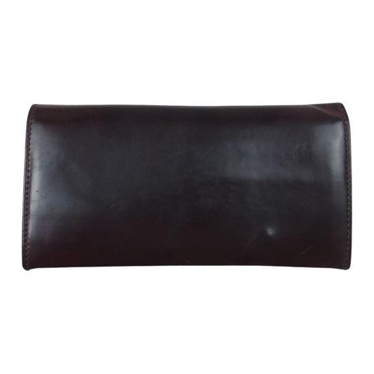 WILDSWANS ワイルドスワンズ WAREHOUSE ウエアハウス別注 WAVE ウェーブ コードバン 長財布 ロングウォレット ブラウン系【中古】