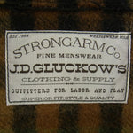 WAREHOUSE ウエアハウス Lot JG-10 JOHN GLUCKOW 1920s to 1932 Winter Hunting Coat ジョン グラッコー ウール ハンティング コート ジャケット カーキ系 40【美品】【中古】