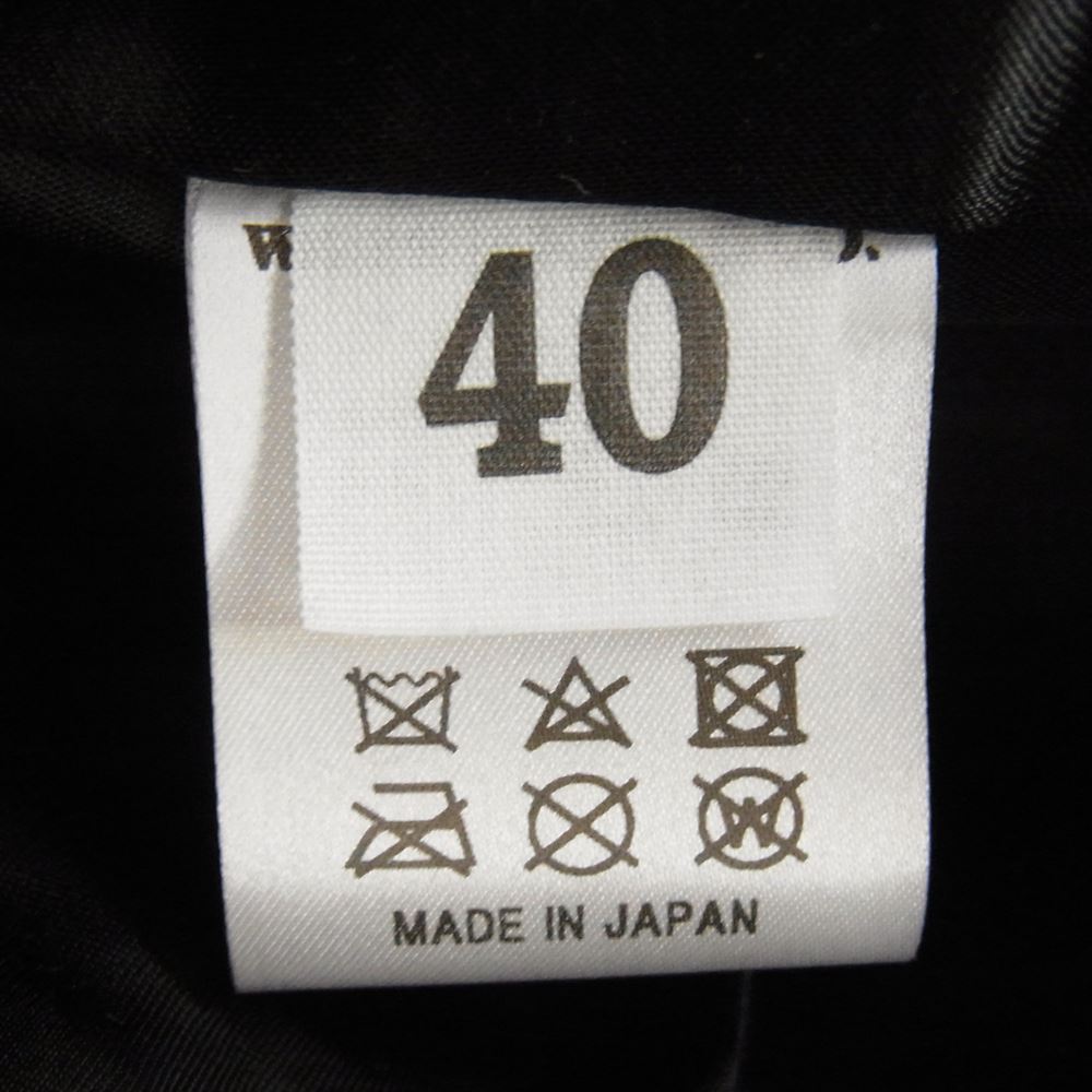 WAREHOUSE ウエアハウス Lot 2147 1ST TYPE LEATHER JACKET ホースハイド ファーストタイプ レザー ジャケット ブラック ブラック系 40【中古】