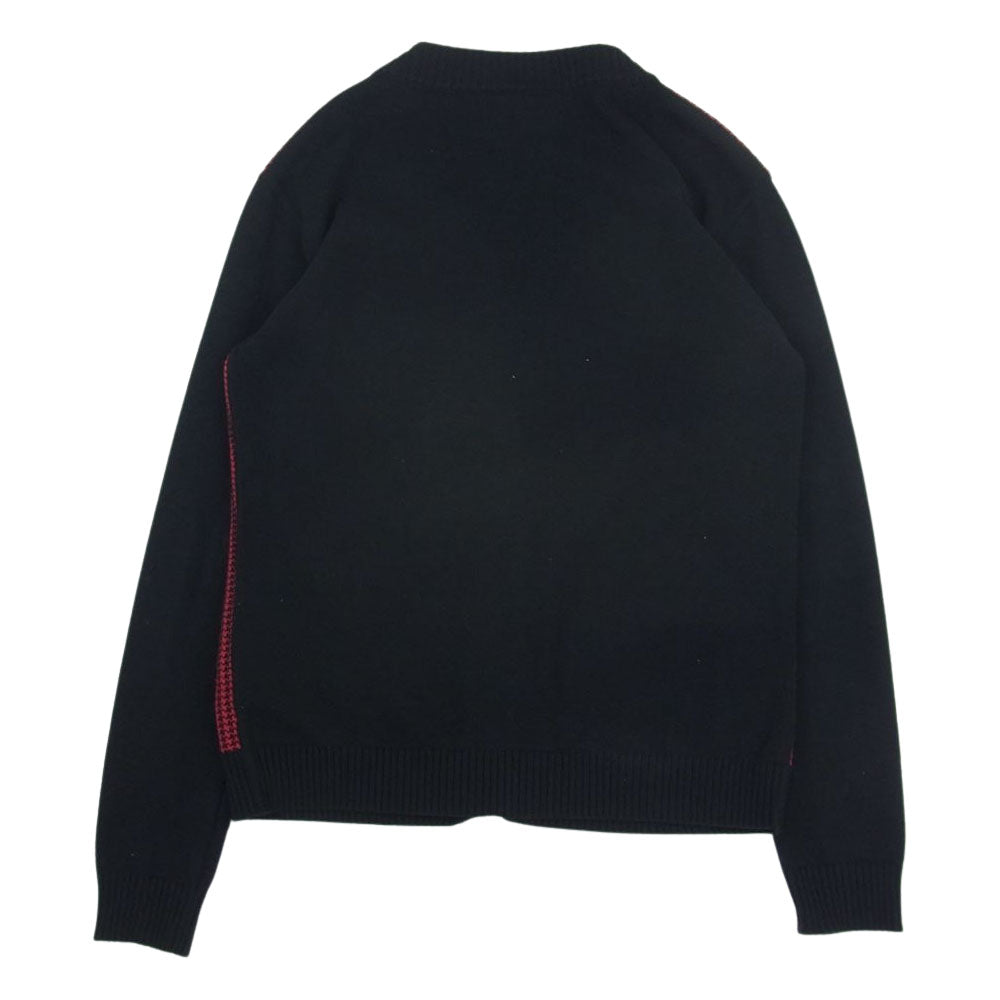 R.J.B アールジェイビー カシミヤ混 コットンニット カーディガン レッド系 38【中古】