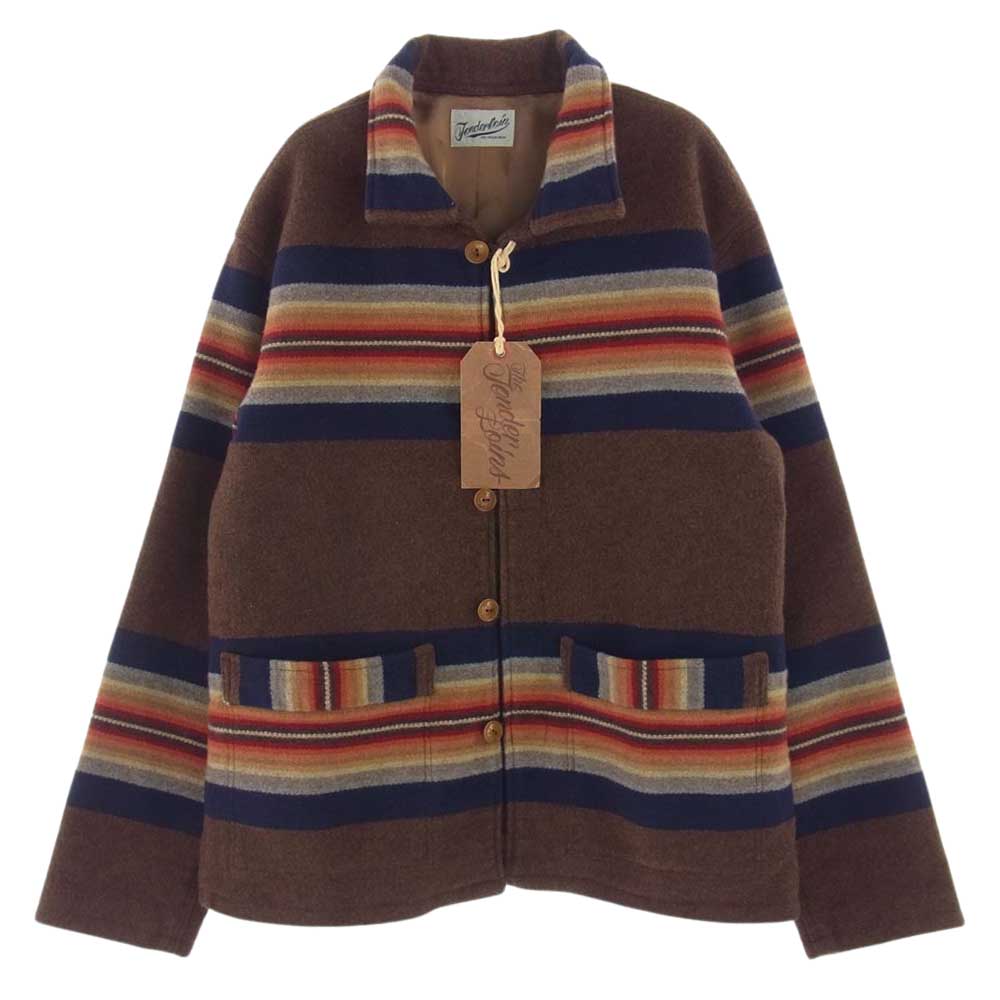 TENDERLOIN テンダーロイン T-RUG JKT ラグ ジャケット ブラウン系 S【美品】【中古】