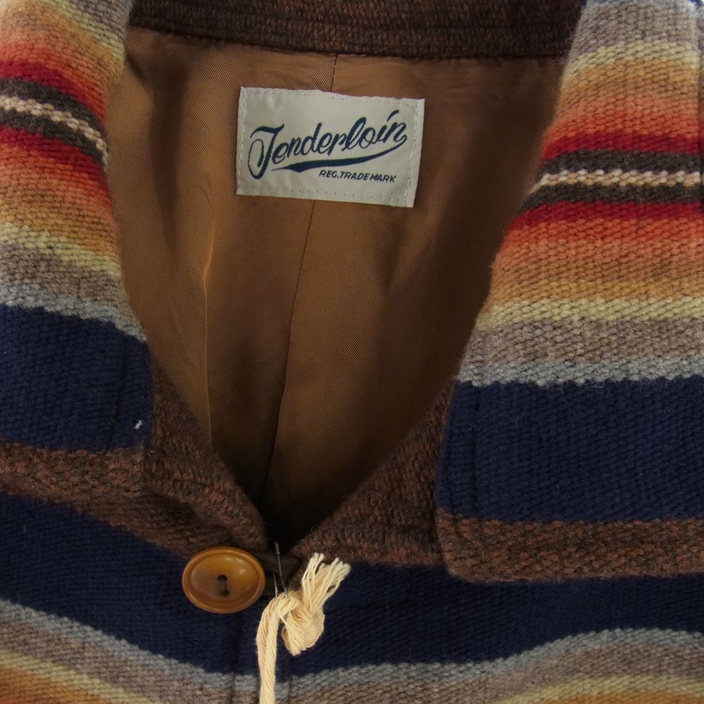TENDERLOIN テンダーロイン T-RUG JKT ラグ ジャケット ブラウン系 S【美品】【中古】