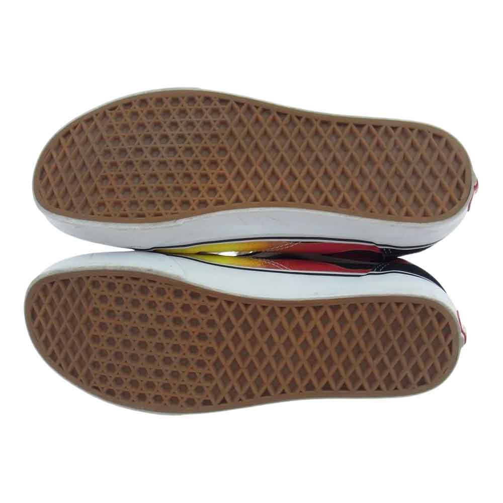 VANS バンズ オールドスクール ファイアパターン スニーカー ブラック系 28.0cm【中古】