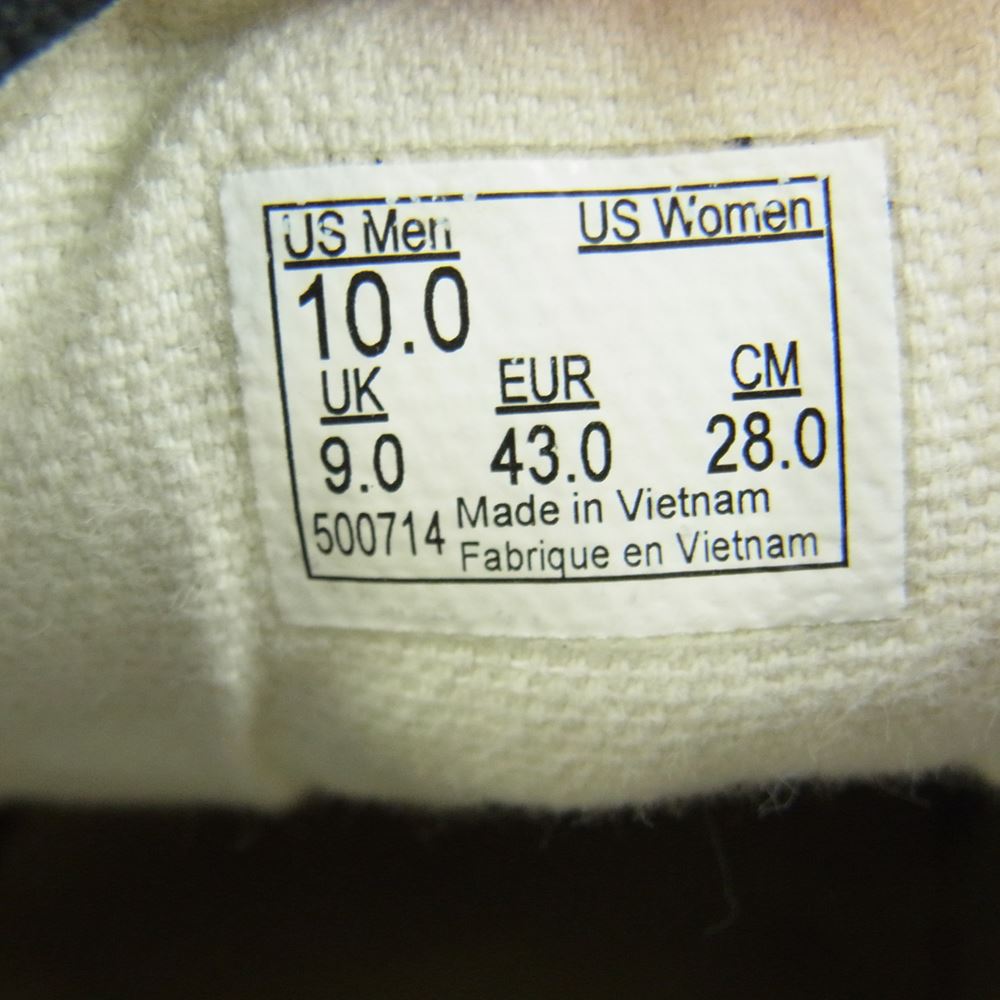 VANS バンズ オールドスクール ファイアパターン スニーカー ブラック系 28.0cm【中古】