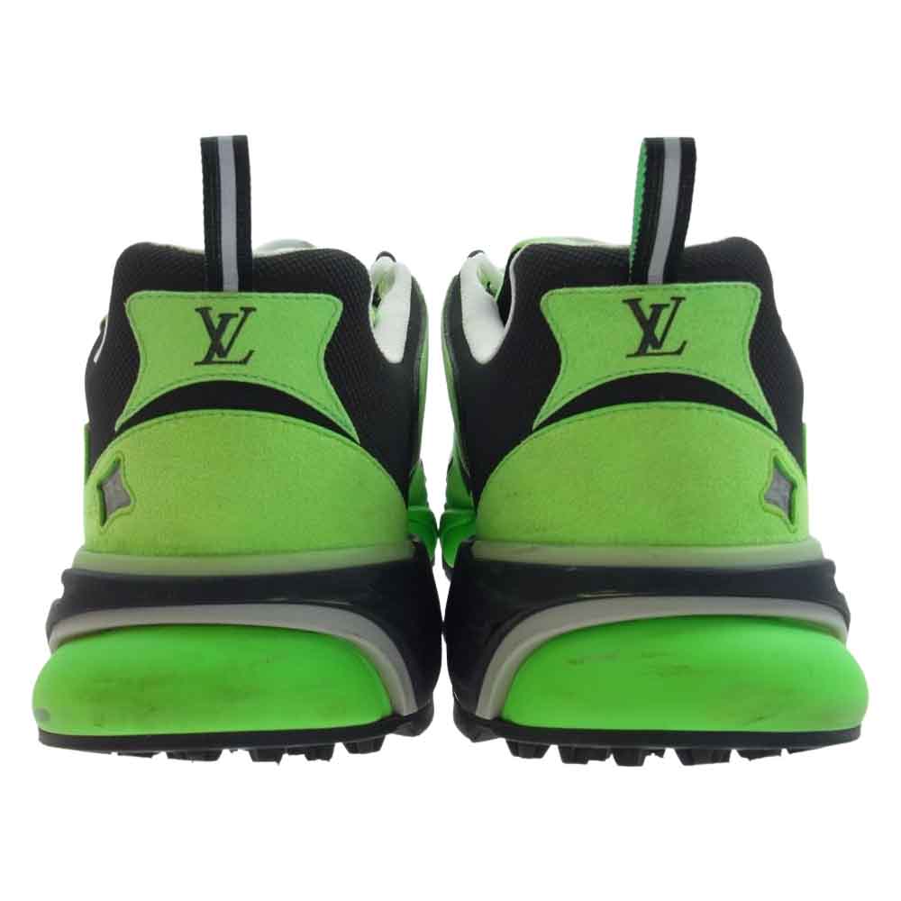LOUIS VUITTON ルイ・ヴィトン 22SS 1A9JEN タティック ライン ローカット スニーカー ライトグリーン系 9【中古】