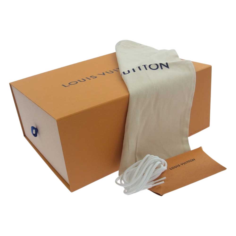 LOUIS VUITTON ルイ・ヴィトン 22SS 1A9JEN タティック ライン ローカット スニーカー ライトグリーン系 9【中古】