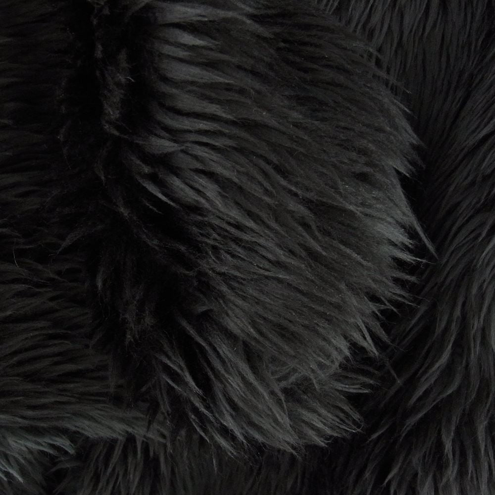 BALENCIAGA バレンシアガ 22AW 681818 TNQ02 ZIP UP FAKEFUR JACKET ジップアップ フェイクファー ジャケット ブラック系 44【美品】【中古】