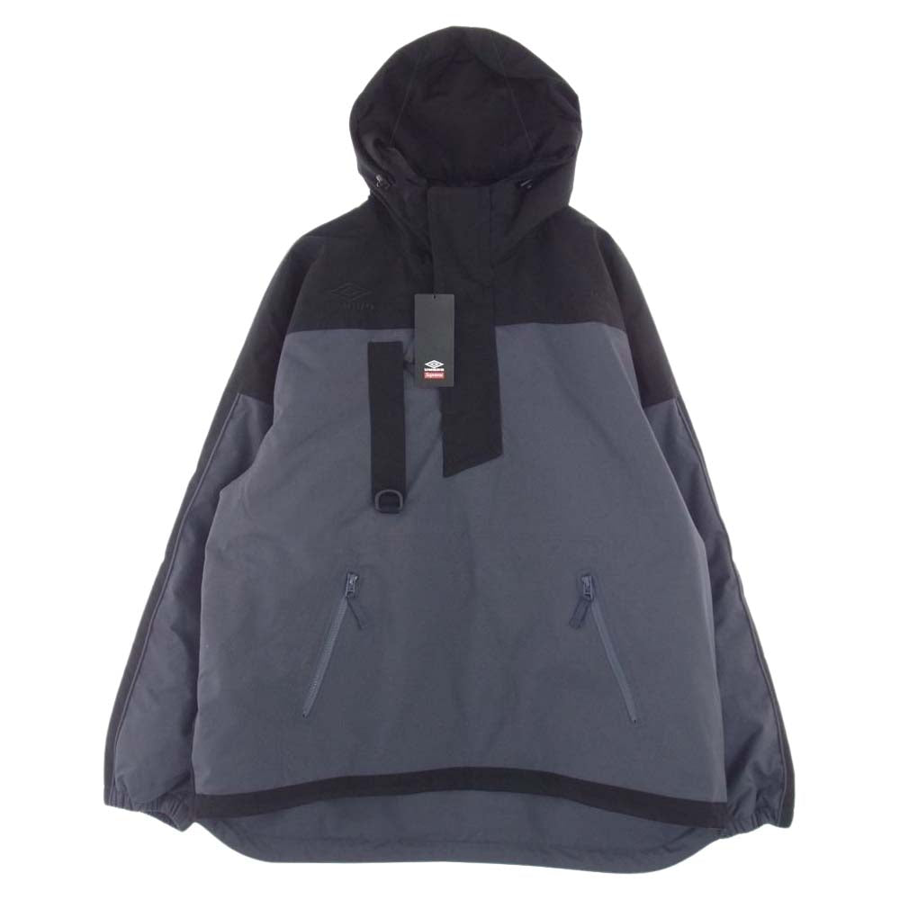 Supreme シュプリーム 23SS × Umbro Hooded Anorak アンブロ フーデット アノラック ジャケット ブルーグレー系 XXL【新古品】【未使用】【中古】
