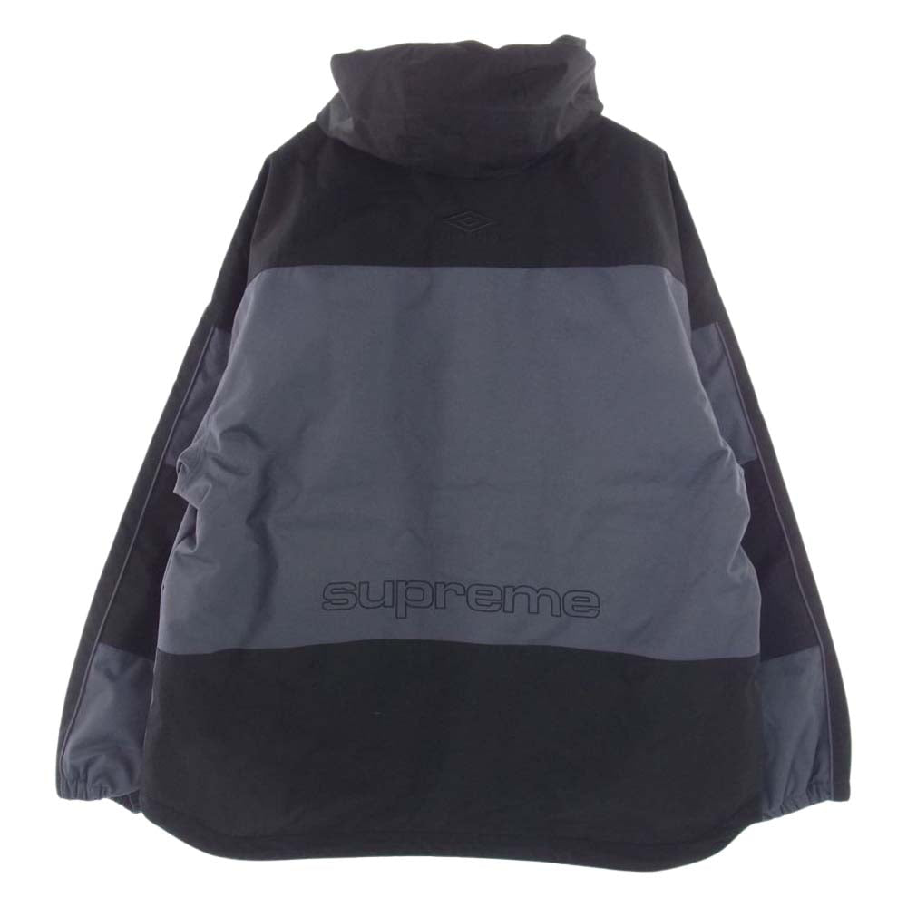 Supreme シュプリーム 23SS × Umbro Hooded Anorak アンブロ フーデット アノラック ジャケット ブルーグレー系 XXL【新古品】【未使用】【中古】