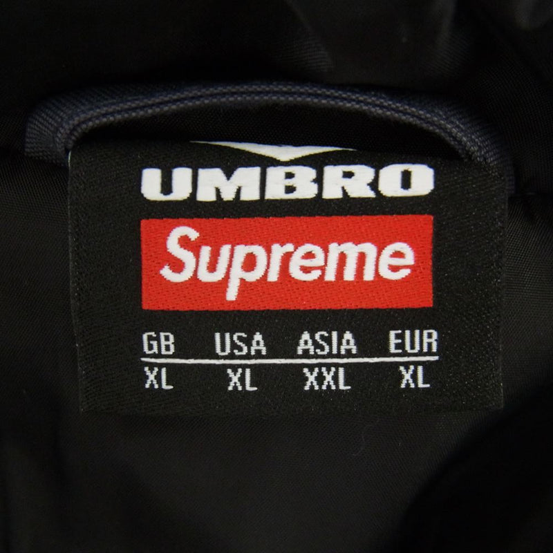 Supreme シュプリーム ジャケット 23SS × Umbro Hooded Anorak アンブロ フーディー アノラック ナイロン ジャケット L オフホワイト系 USA:L【新古品】【未使用】